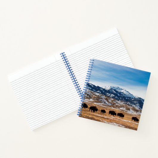 Bison-migratie Notitieboek (Binnen)