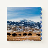 Bison-migratie Notitieboek (Achterkant)