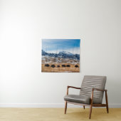 Bison-migratie Wandkleed (In Situ (horizontaal))