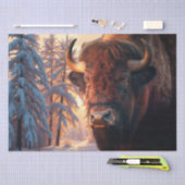 Bison Native American Buffalo Tissuepapier (Craft)