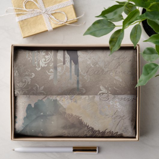 Bison Native American Buffalo Tissuepapier (Geschenk)