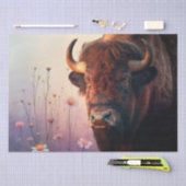 Bison Native American Buffalo Tissuepapier (Craft)