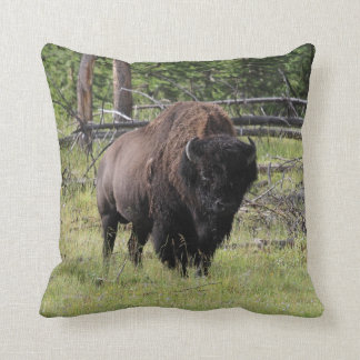 Bison of Yellowstone Photo Kussen