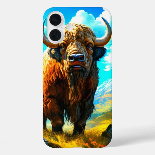 Bison Phone Case (Achterkant)