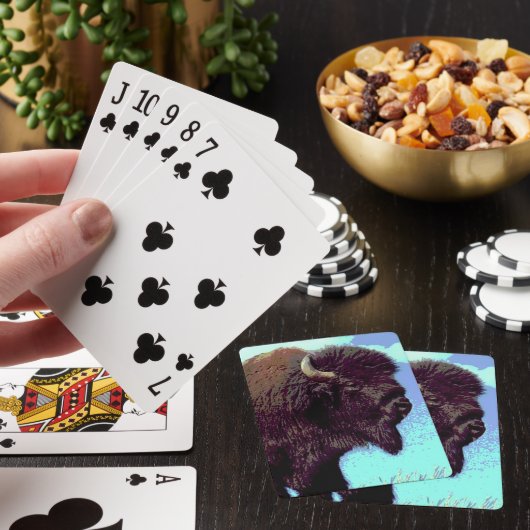Bison Pop Art Speelkaarten (Insitu)