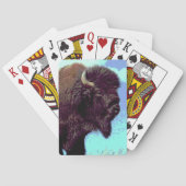 Bison Pop Art Speelkaarten (Achterkant)