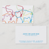 bison pride blur visitekaartje (Voorkant / Achterkant)