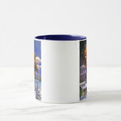 Bison Pulling Santa Claus Mok (Midden)