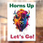 Bison Raamsticker (Vel 2)