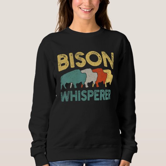 Bison Retro Trui (Voorkant)