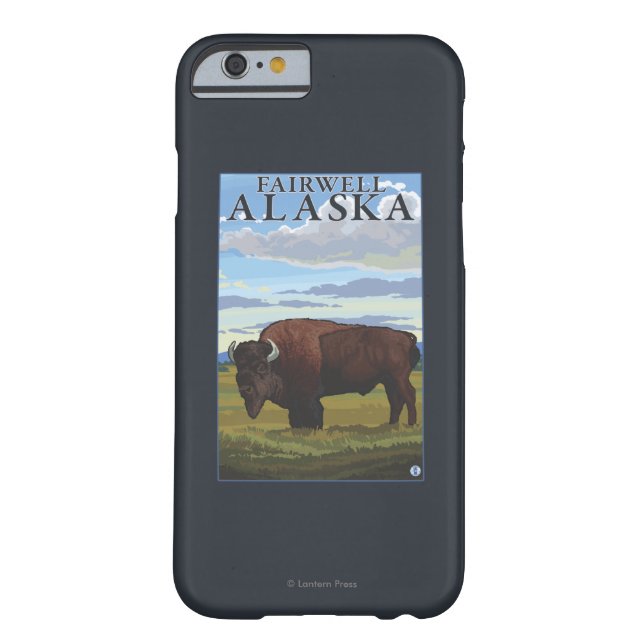 Bison Scene - Fairwell, Alaska Case-Mate iPhone Case (Achterkant)