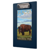 Bison Scene - Glacier National Park, MT Klembord (Links)