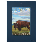 Bison Scene - Glacier National Park, MT Klembord (Achterkant)