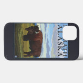 Bison Scene - McGrath, Alaska Case-Mate iPhone Case (Achterkant (horizontaal))