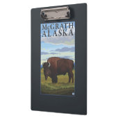 Bison Scene - McGrath, Alaska Klembord (Links)