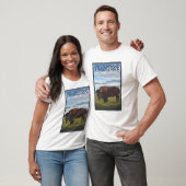 Bison Scene - Yellowstone National Park T-shirt (Unisex)