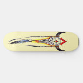 BISON SKULL SKATEBOARD (Horizontaal)