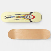 BISON SKULL SKATEBOARD (Horizontaal)
