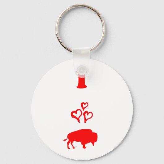 Bison Sleutelhanger (Voorkant)