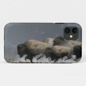 Bison Stampede Case-Mate iPhone Case (Achterkant (horizontaal))