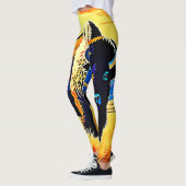 Bison Sunset Majesty Design Leggings (Links)