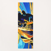 Bison Sunset Majesty Design Yogamat (Voorkant)