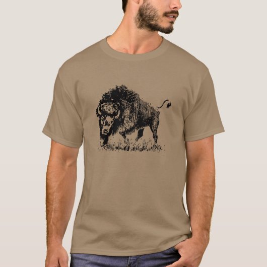 Bison T-shirt (Voorkant)
