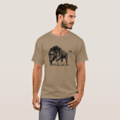 Bison T-shirt (Voorkant volledig)