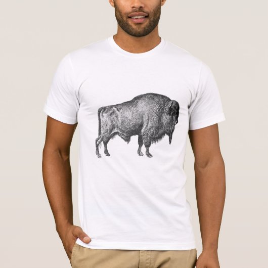 Bison T-shirt (Voorkant)