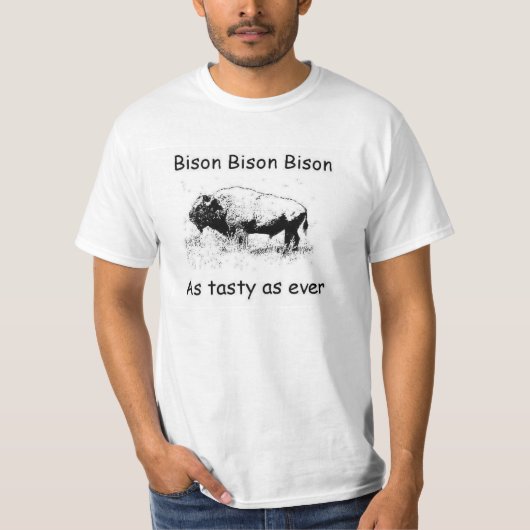 Bison T-shirt (Voorkant)