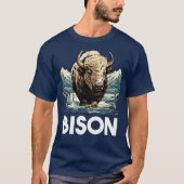 Bison T-shirt (Voorkant)