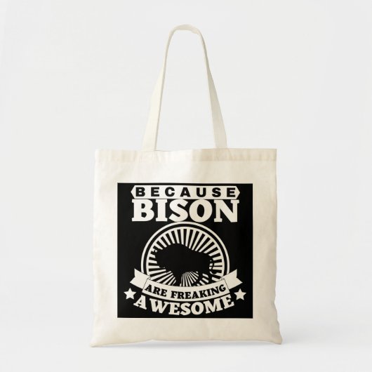 BISON TOTE BAG (Voorkant)