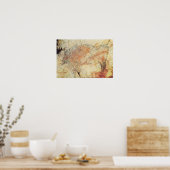 Bison, uit de grotten bij Altamira, c.15000 BC Poster (Keuken)
