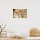 Bison uit de grotten bij Altamira, c.15000 BC Poster (Keuken)