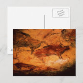 Bison van de grotten bij Altimira, c.15000 BC Briefkaart (Voorkant / Achterkant)