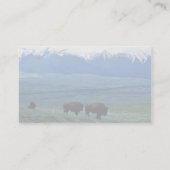 Bison Visitekaartje (Achterkant)