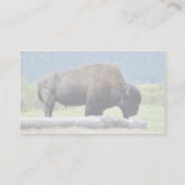 Bison Visitekaartje (Achterkant)