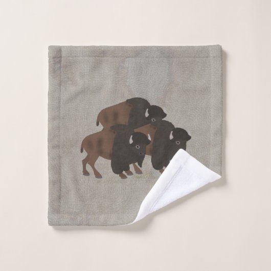 Bison Wash Cloth Washandje (Wasdoekje)