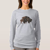 Bison Women's Tshirt (Voorkant)