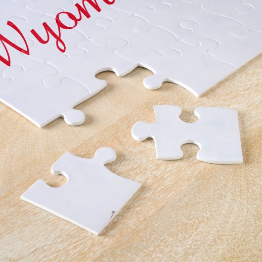 Bison Yellowstone Wyoming Legpuzzel (Zijkant)