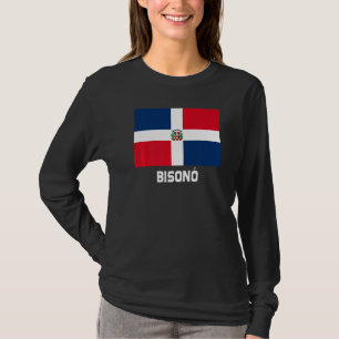 Bisonó Dominicaanse Republiek Vlag Emblem Escudo C T-shirt