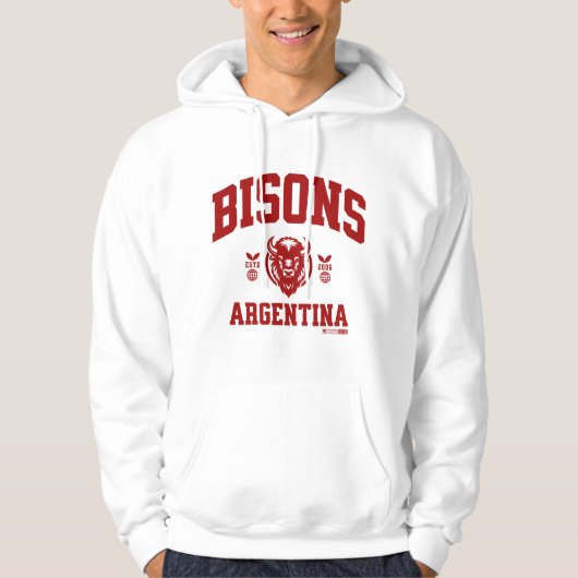 Bisons Argentina – Urban Wild Power Hoodie (Voorkant)