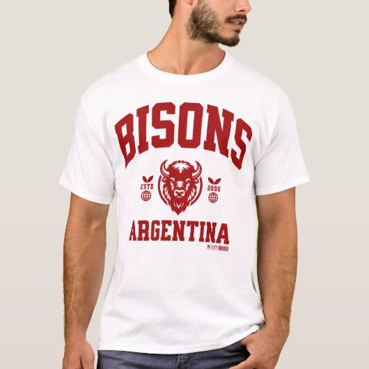 Bisons Argentina – Urban Wild Power T-shirt (Voorkant)