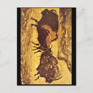 Bisons', Lascaux, Dordogne_Art of Antiquity Briefkaart