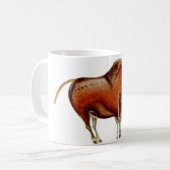Bisonte ~ Altamira Spain ~ Cave Drawing Koffiemok (Voorkant links)