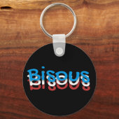 Bisous (kisses) sleutelhanger (Voorkant)