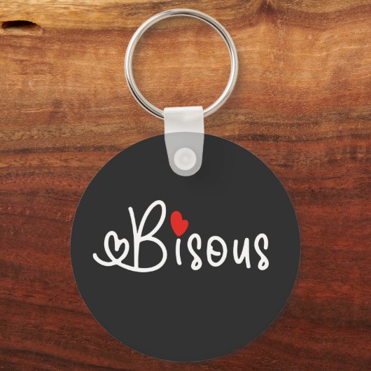 Bisous Sleutelhanger (Voorkant)