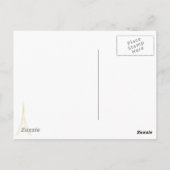 Bisous uit het Briefkaart van Parijs (Achterkant)