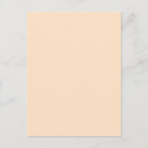 Bisque Beige Cream Solid Trend Color Achtergrond Briefkaart