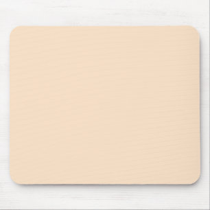 Bisque Beige Cream Solid Trend Color Achtergrond Muismat